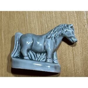 Vintage Wade of England Noah's Ark Grey Ceramic Horse.